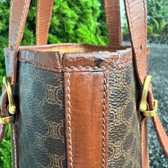 Vintage Celine Paris Macadam Tote Bag – Made in Italy - Picture 13 of 15